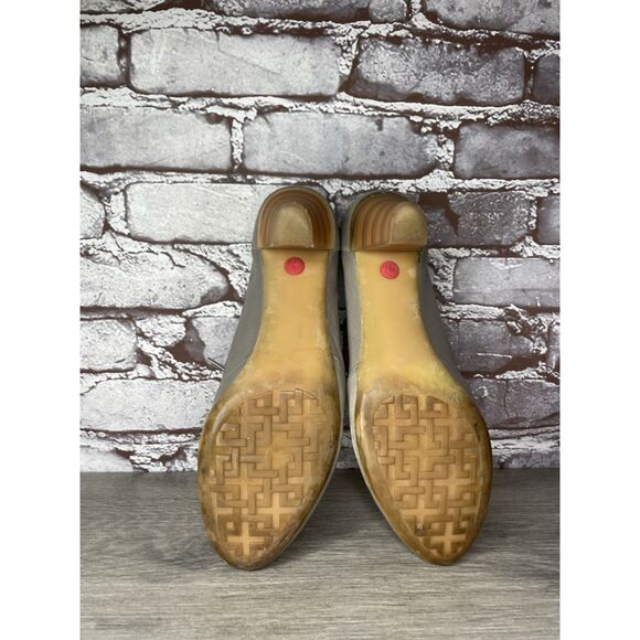 Camper Gray Leather High Heel Lace Up Oxfords Shoes Women Sz 38EU/7.5M US - Picture 16 of 16